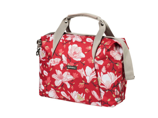 Basil Magnolia Carry All Bag - Skuldertaske - 18 liter - Poppy red